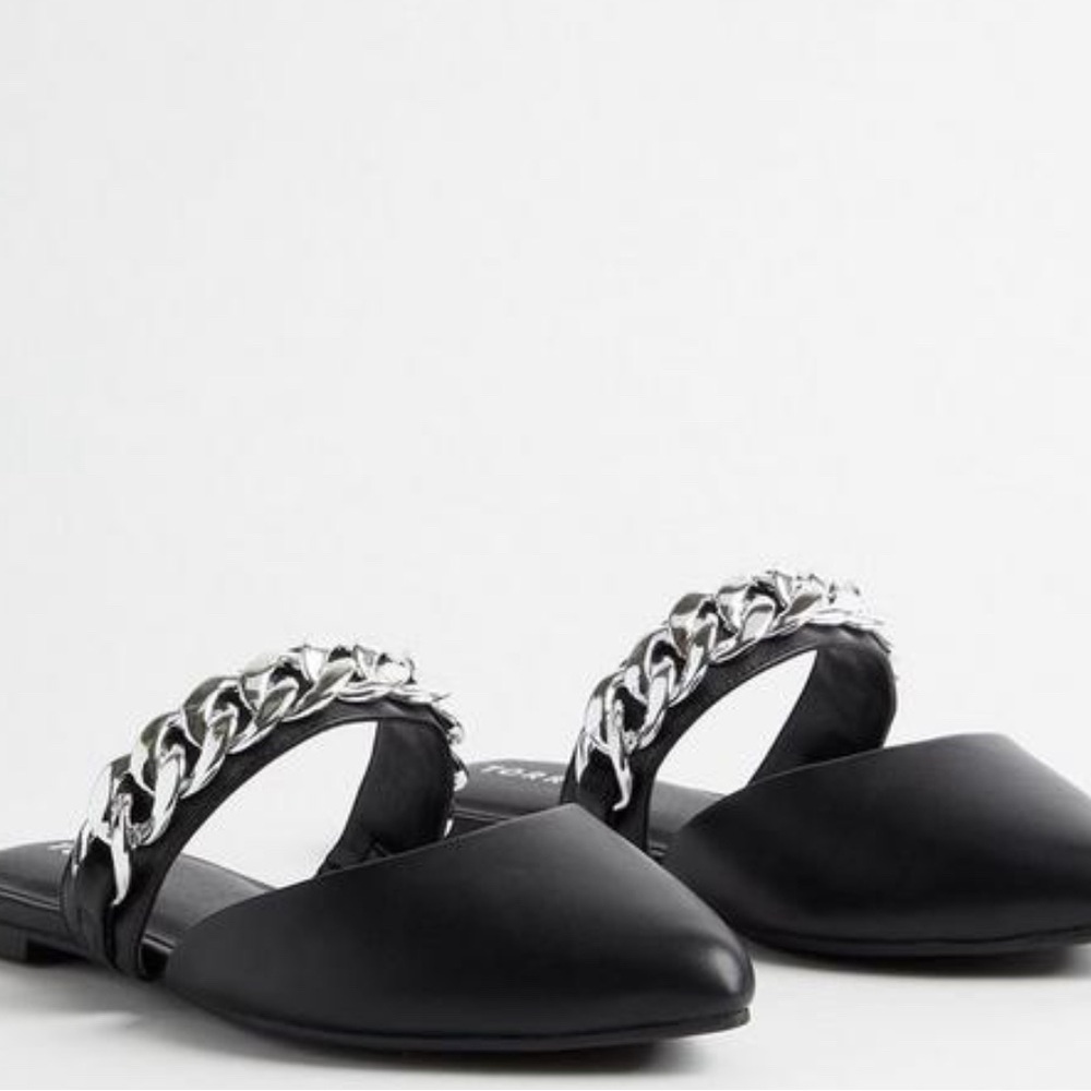 Torrid NWOT 12WW Slip On Chain Mule